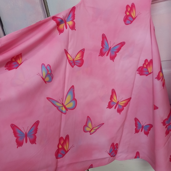 LAST 1! Fit&flare SUPER BELLS! Kawaii slightly sheer dolls kill 🦋  bellbottoms - Picture 5 of 16